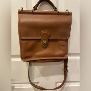 brown coach purse